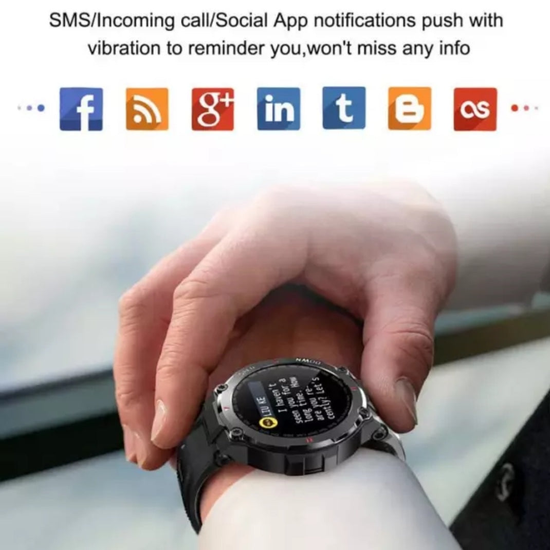 Quality Smartwatch Health Fitness Tracker IOS & Android image 1