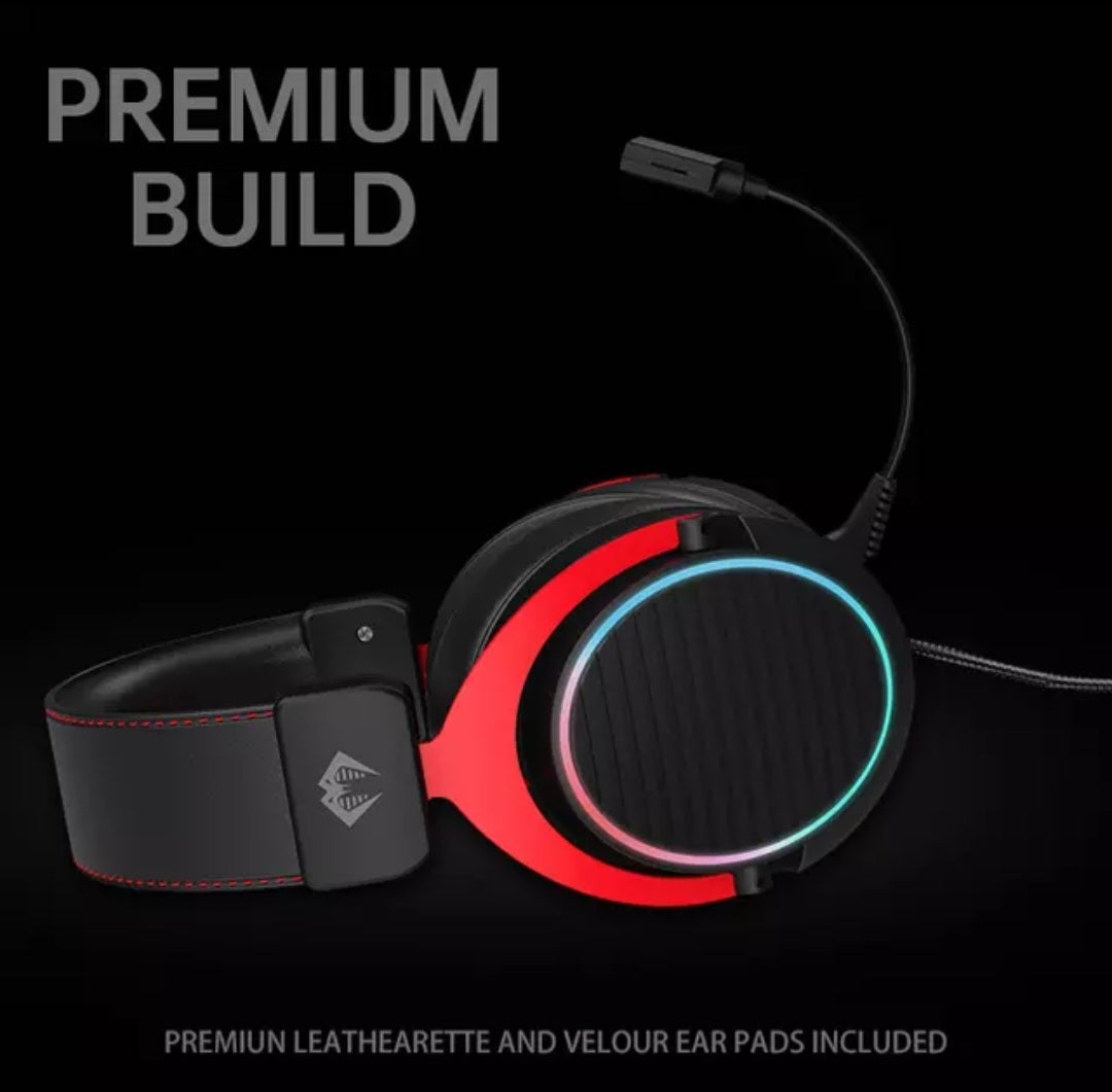 Python Fly X2 Wired 7.1 Gaming Headset Noise Reduction Portable Heavy Bass image 2