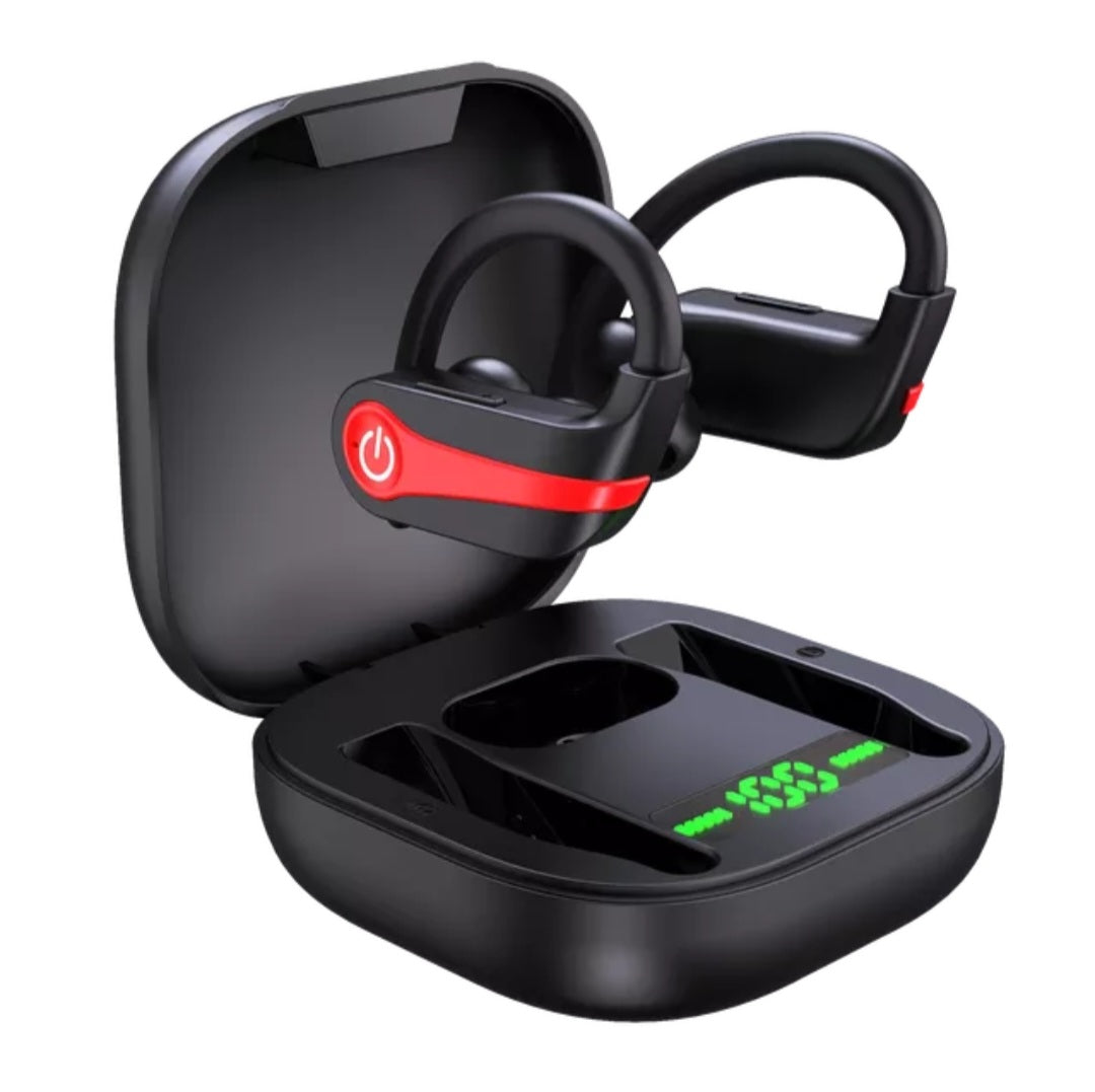 TWS Bluetooth Earbuds IP Waterproof Sport Headphone True Wireless Earhook image 2