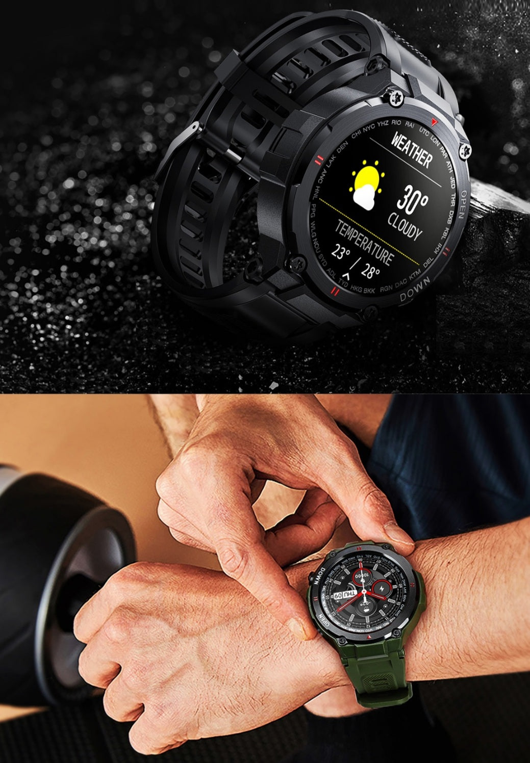 Quality Smartwatch Health Fitness Tracker IOS & Android image 9