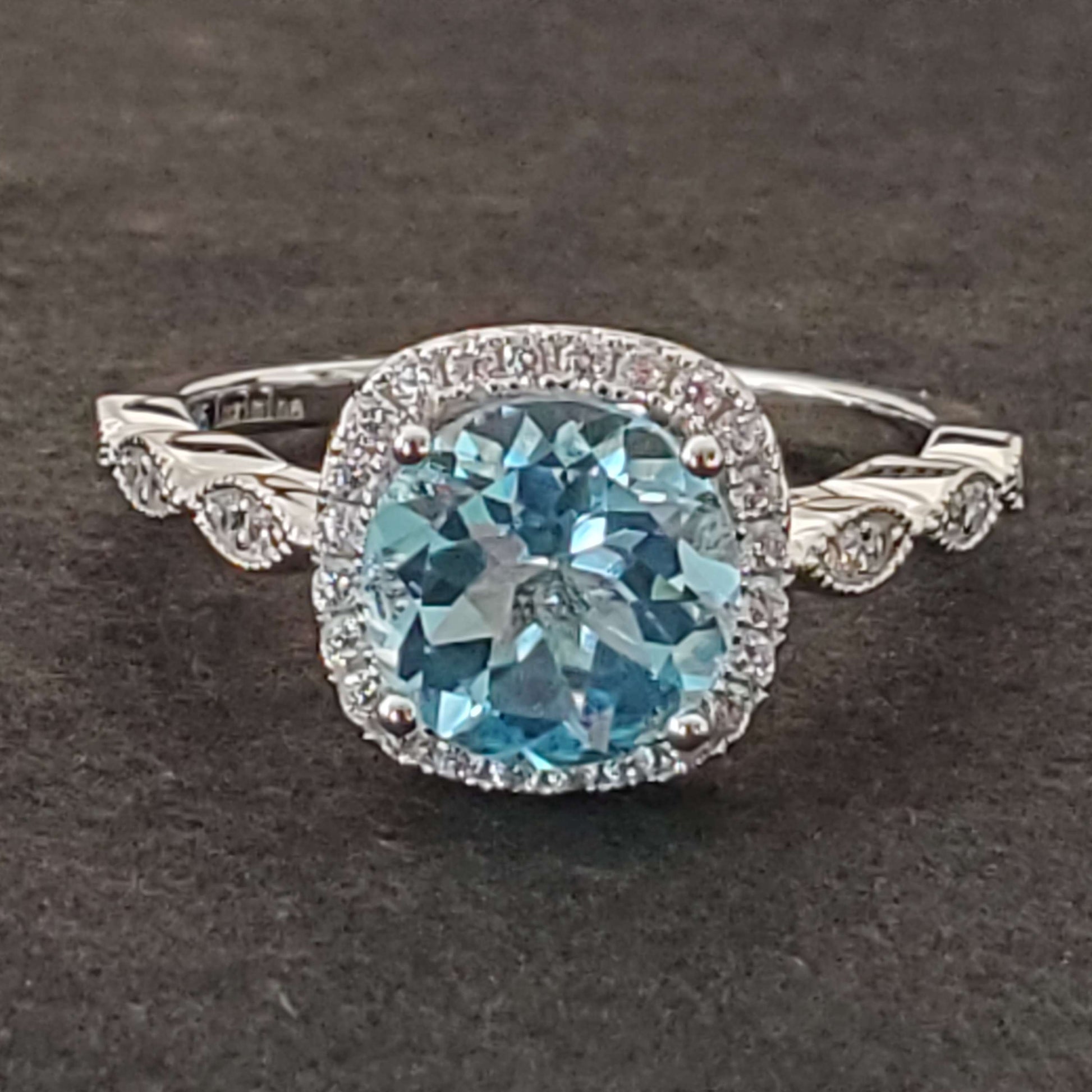 Sterling Silver Romantic Engagement Ring Gift image 4