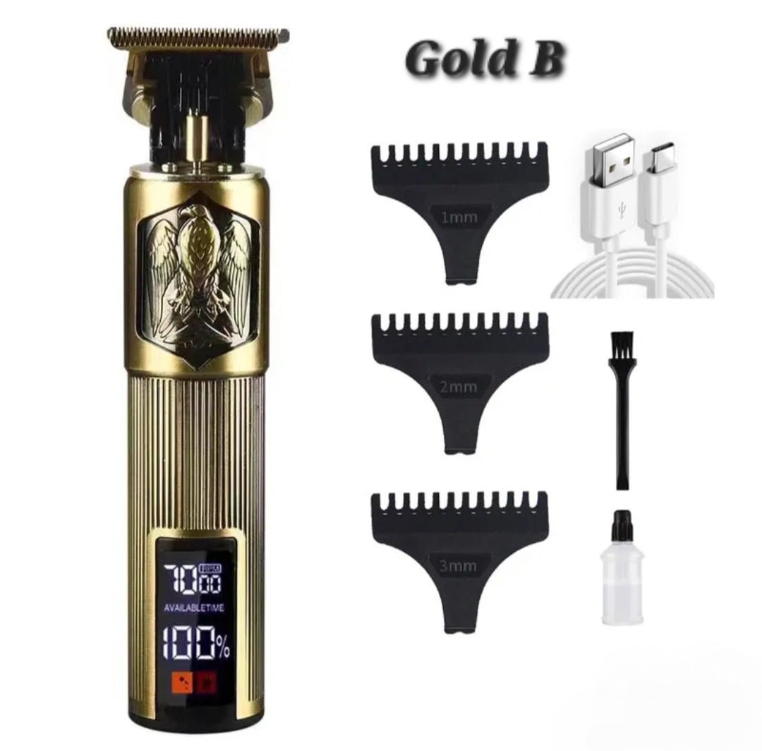 High Quality Lcd Power Display Electric Cordless Hair Beard Trimmer image 8