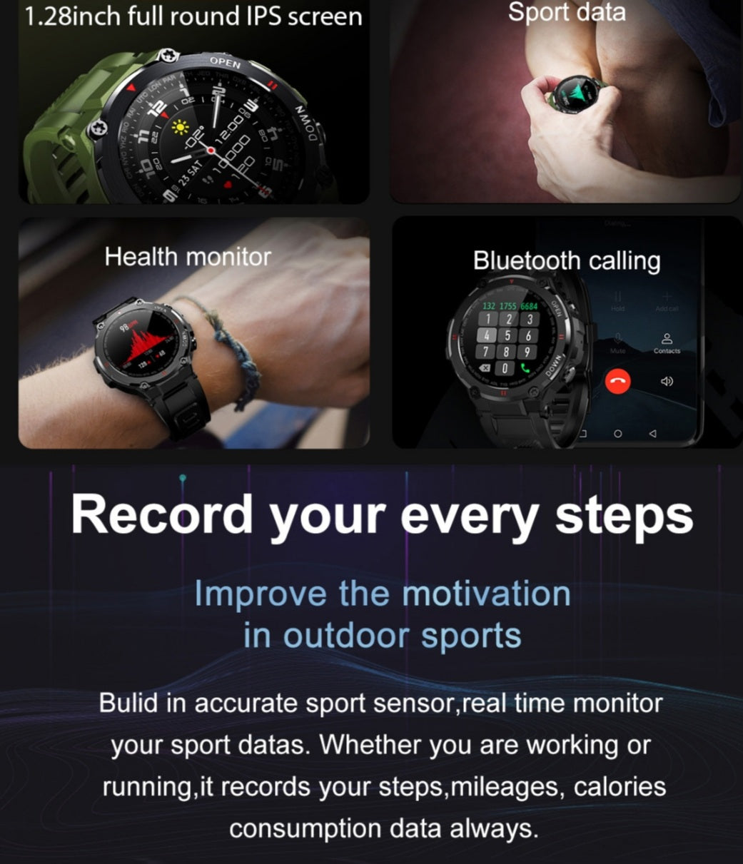 Quality Smartwatch Health Fitness Tracker IOS & Android image 5