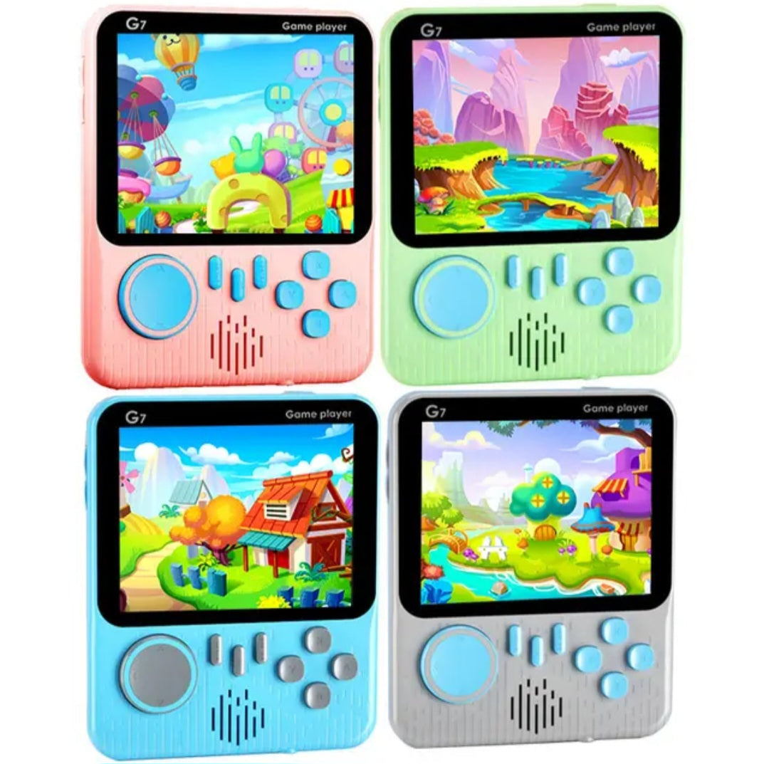 New G7 Classic Retro Video Games Console 3.5" Color Screen Built-In 666 Games  image 0