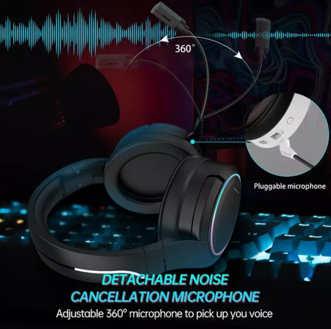 Python Fly X6 Pro 2.4G Wireless Gaming Headset with 3D Stereo Surround Sound  image 4