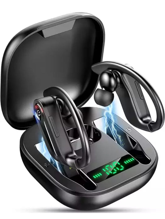 TWS Bluetooth Earbuds IP Waterproof Sport Headphone True Wireless Earhook image 0