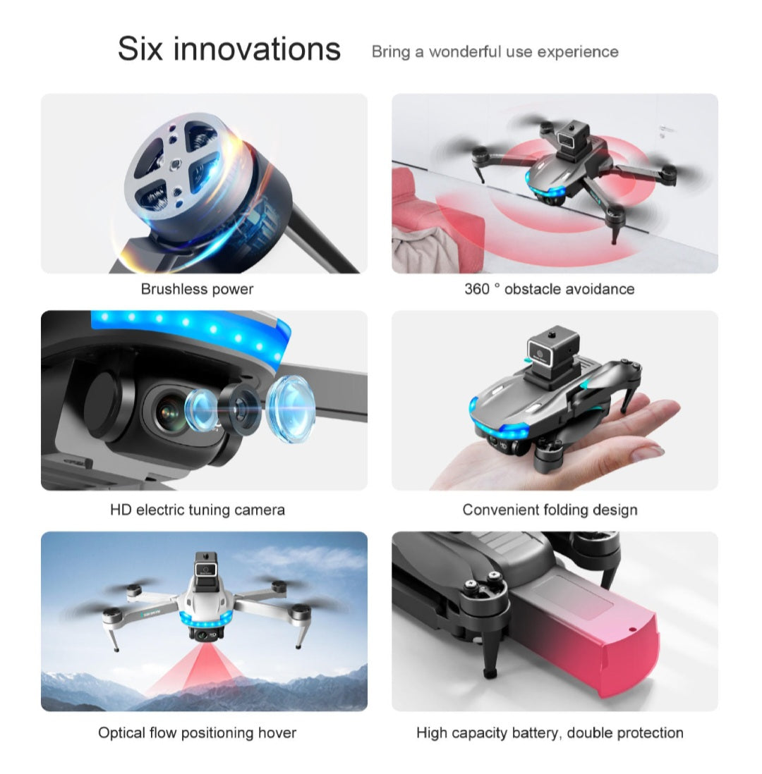Professional Dual Camera wide Angle Obstacle Avoidence S138 Drone Gift image 3