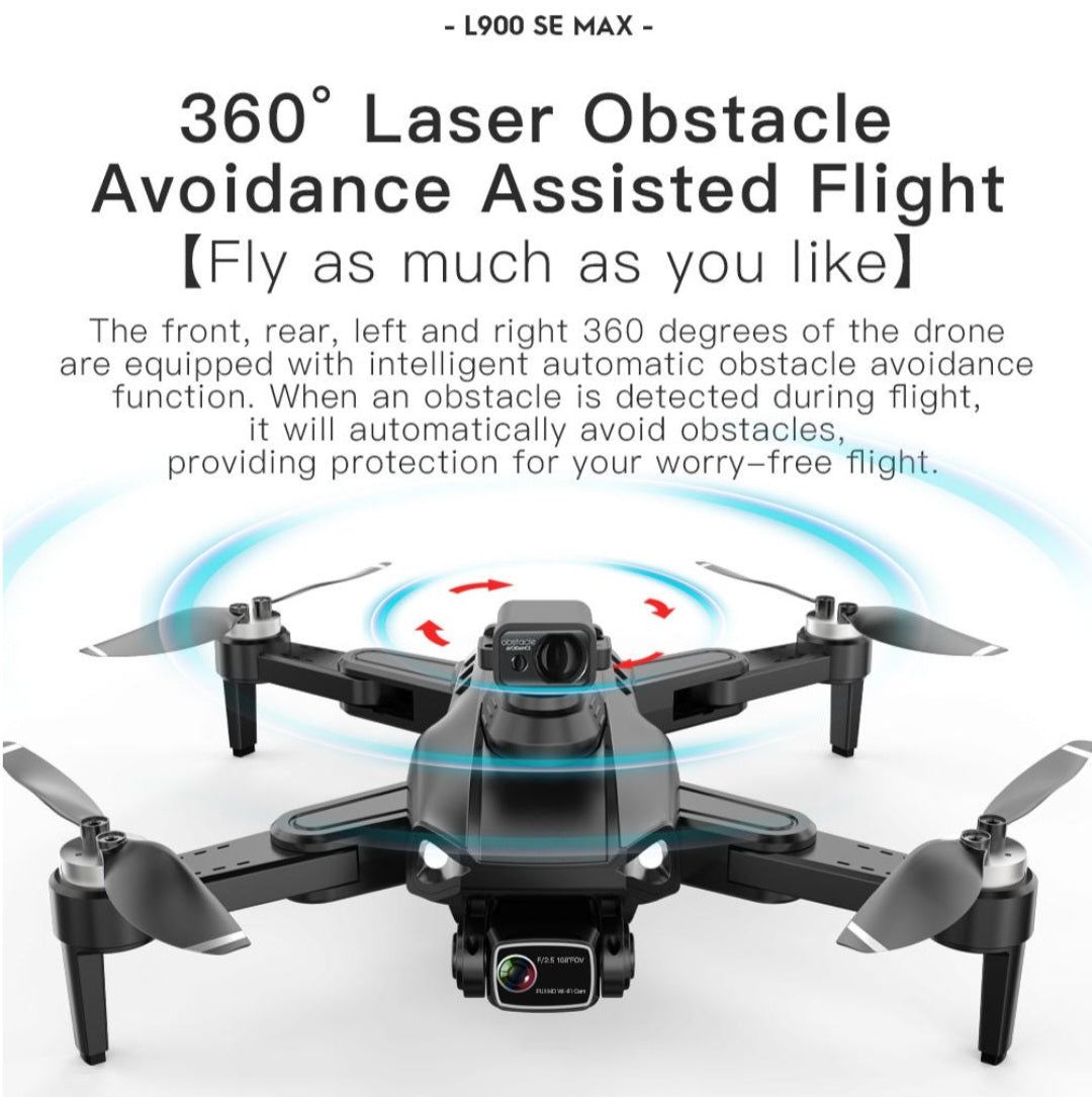 L900 Max Long Range Brushless GPS 2.4G FPV Selfie Drone Gift  image 2