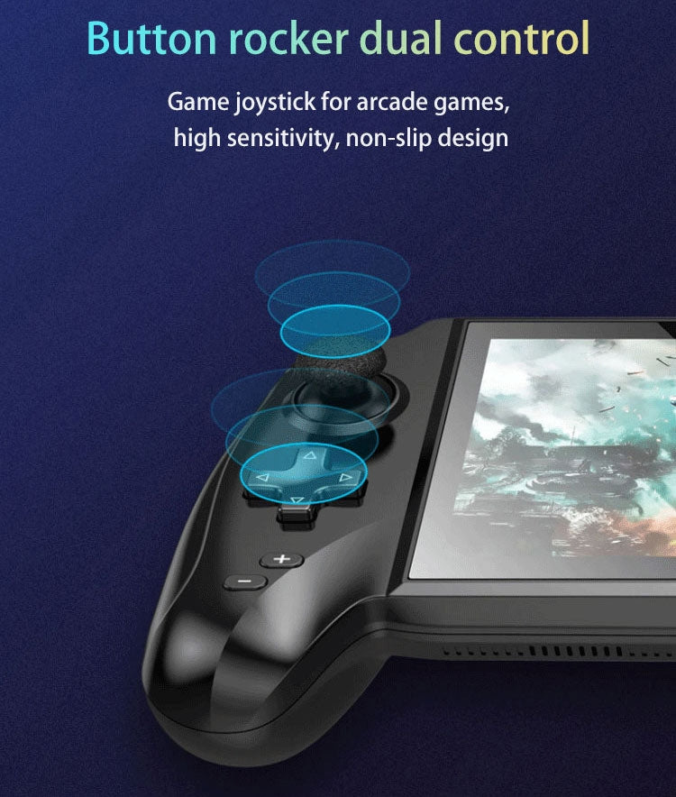 Portable Retro Handheld Video Game Console Built-in 3000 Games 7.0 Inch   image 3