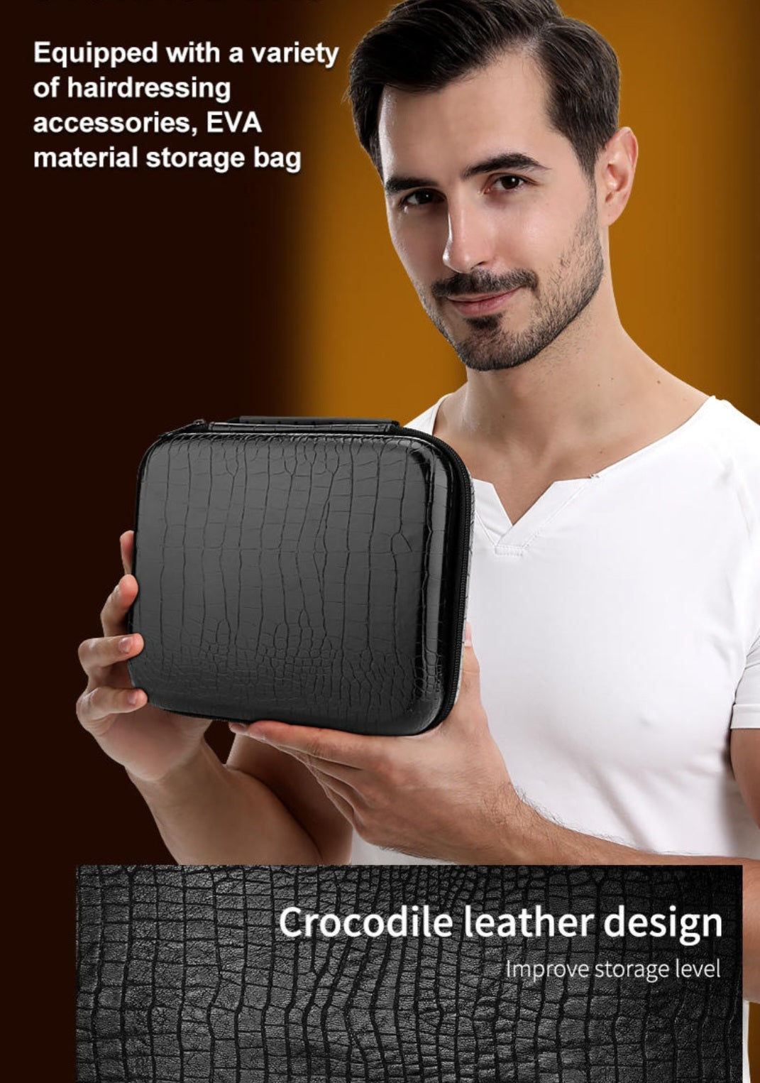 Professional Hair Clippers & Razors Electric Shaver Haircut Grooming Kit image 6