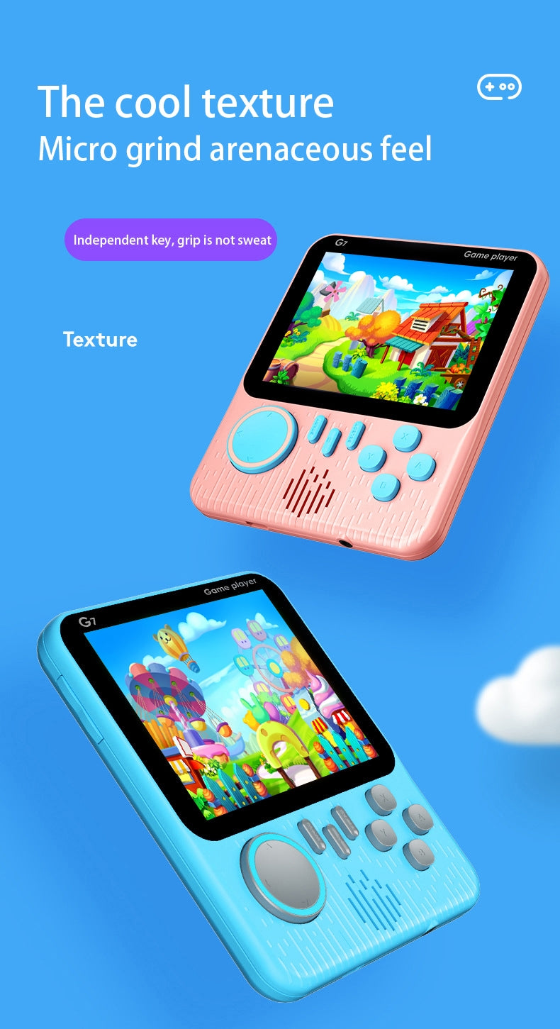 New G7 Classic Retro Video Games Console 3.5" Color Screen Built-In 666 Games  image 7