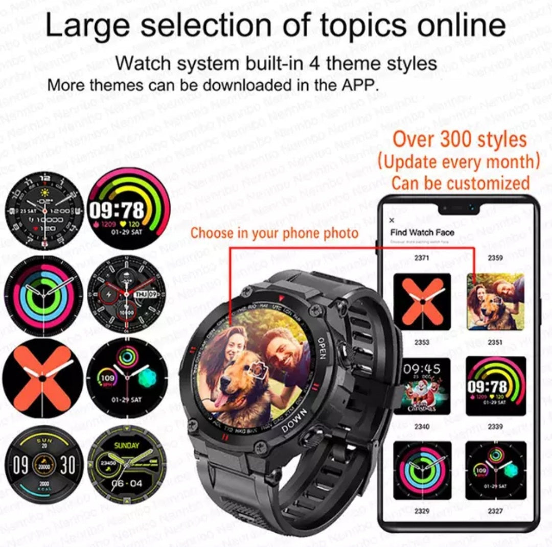 Quality Smartwatch Health Fitness Tracker IOS & Android image 2