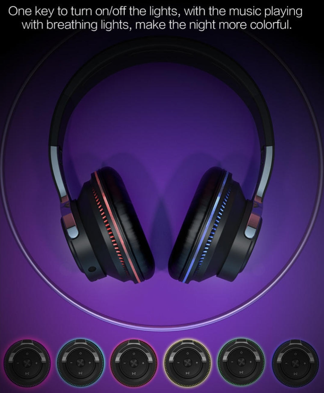 H2 Bluetooth Headphone Wireless Headset Hifi Sound image 8