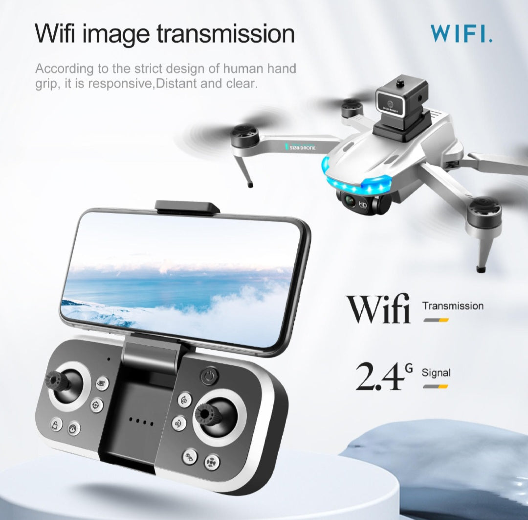 Professional Dual Camera wide Angle Obstacle Avoidence S138 Drone Gift image 13