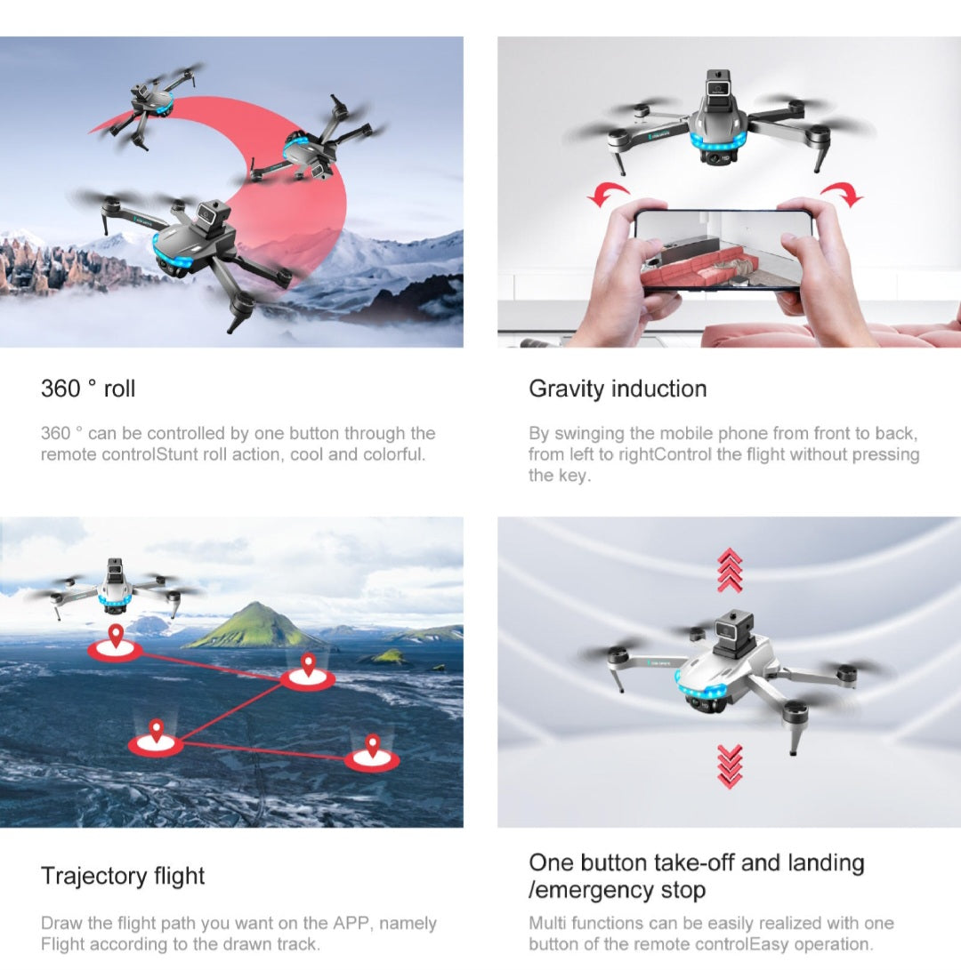 Professional Dual Camera wide Angle Obstacle Avoidence S138 Drone Gift image 14