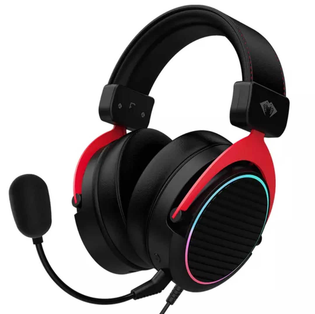 Python Fly X2 Wired 7.1 Gaming Headset Noise Reduction Portable Heavy Bass image 0