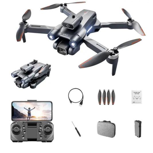 S1S Foldable Drone Brushless Motor Obstacle Avoidence Drone Gift image 0