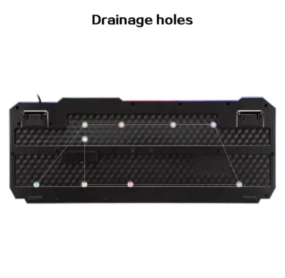 Backlight Gaming  Keyboard PC Mouse Combo image 3