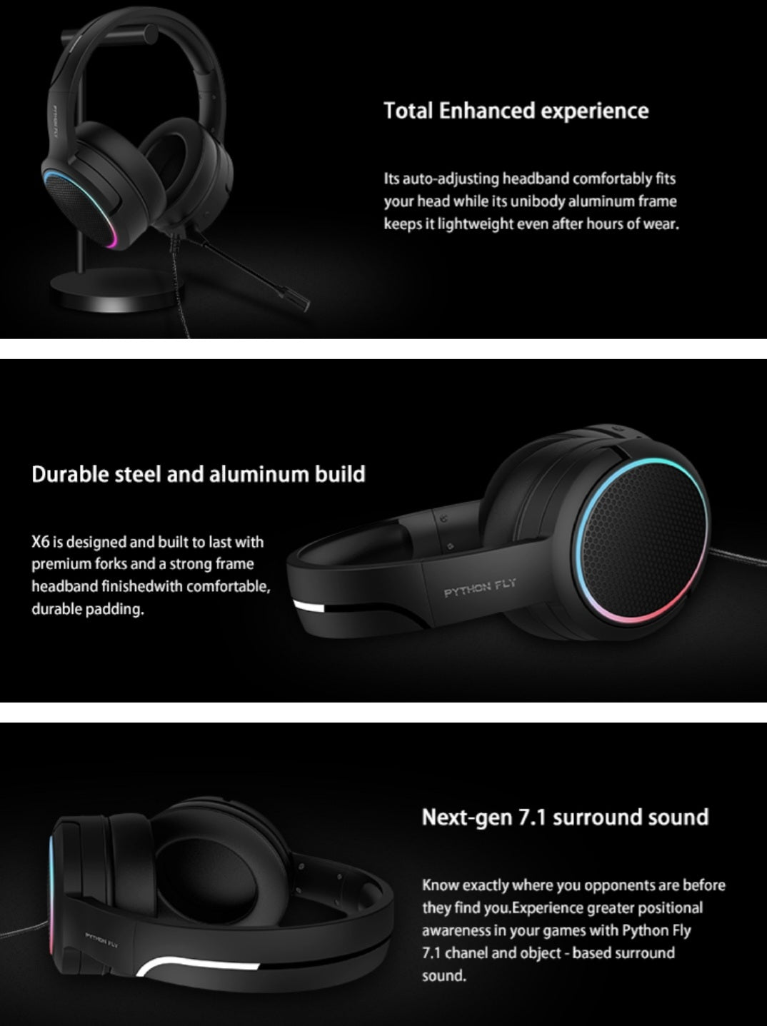 Affordable Gaming Headphone PS5, XBox, Nintendo Switch, PC image 3