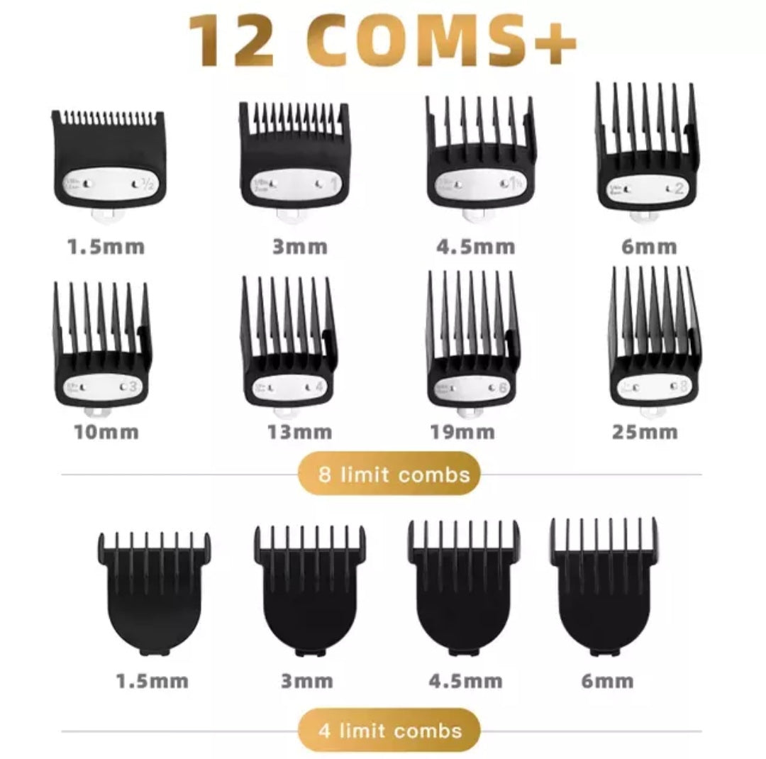 Professional Hair Clippers for Men Trimmer  Cordless Barber Grooming Kit  image 5