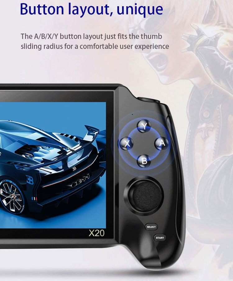 Portable Retro Handheld Video Game Console Built-in 3000 Games 7.0 Inch   image 7