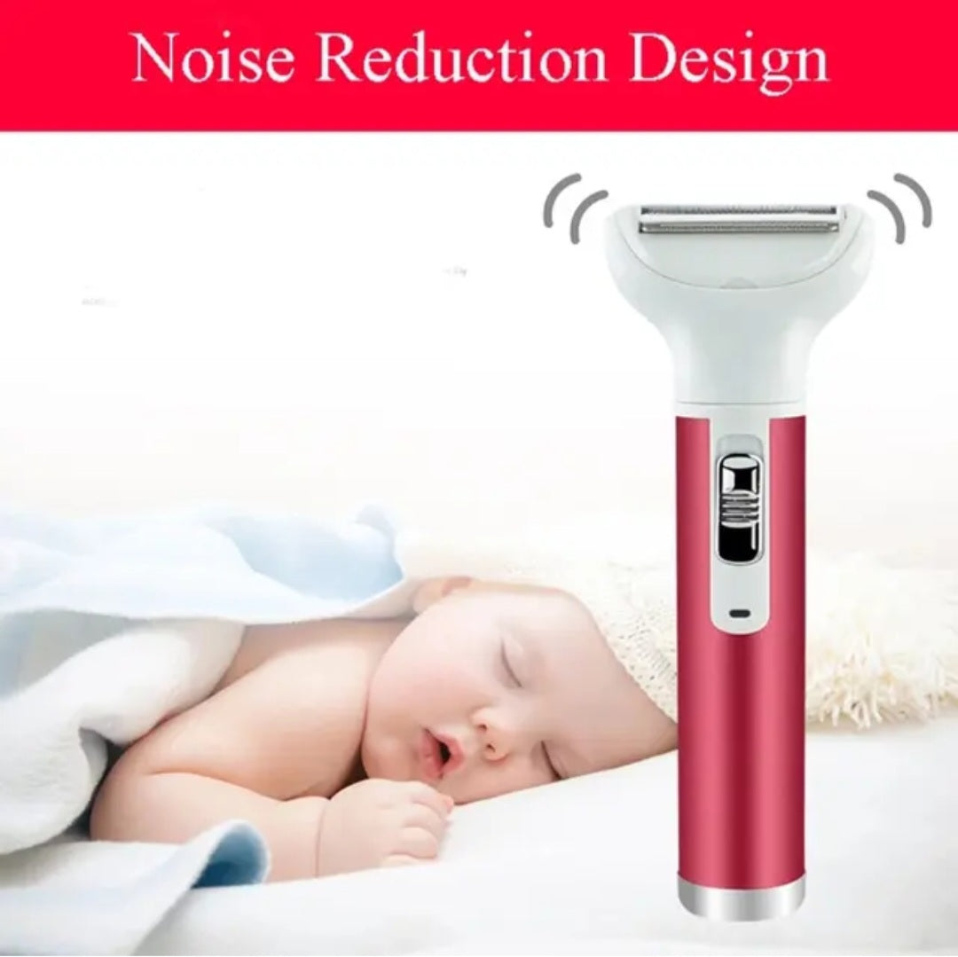 Women Electric Razor, Cordless 5-in-1 Rechargeable Bikini Trimmer Hair Remover image 4