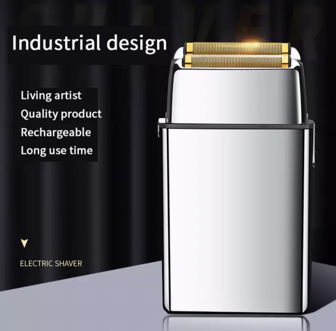 Titanium Foil Metel Head Lithium Electric Zero Shaver image 8