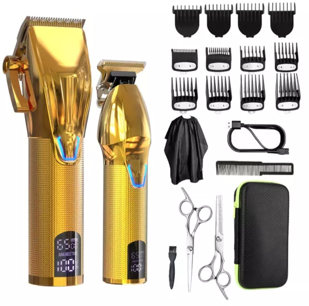 Professional Hair Clippers for Men Trimmer  Cordless Barber Grooming Kit  image 0