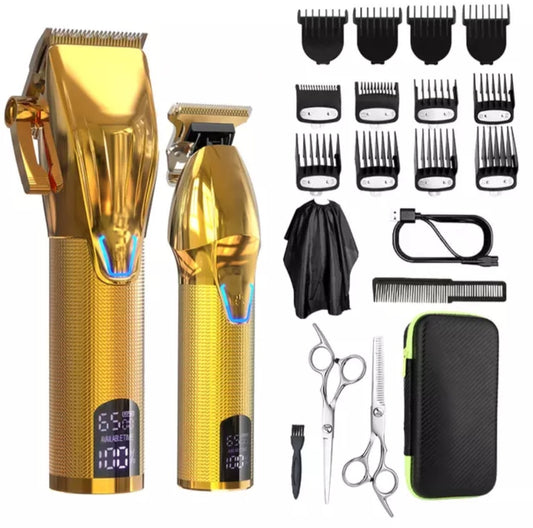 Professional Hair Clippers for Men Trimmer  Cordless Barber Grooming Kit  image 0
