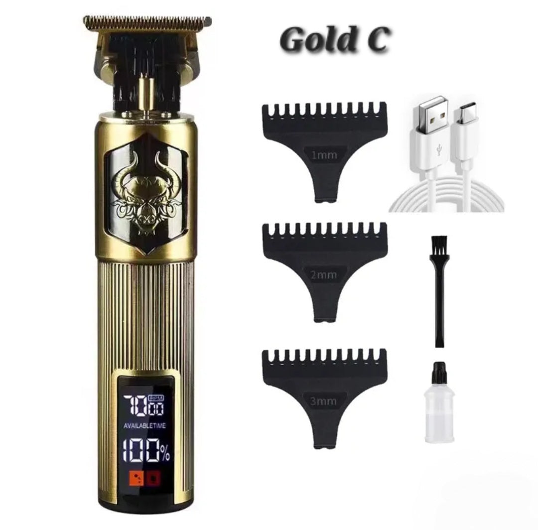High Quality Lcd Power Display Electric Cordless Hair Beard Trimmer image 9
