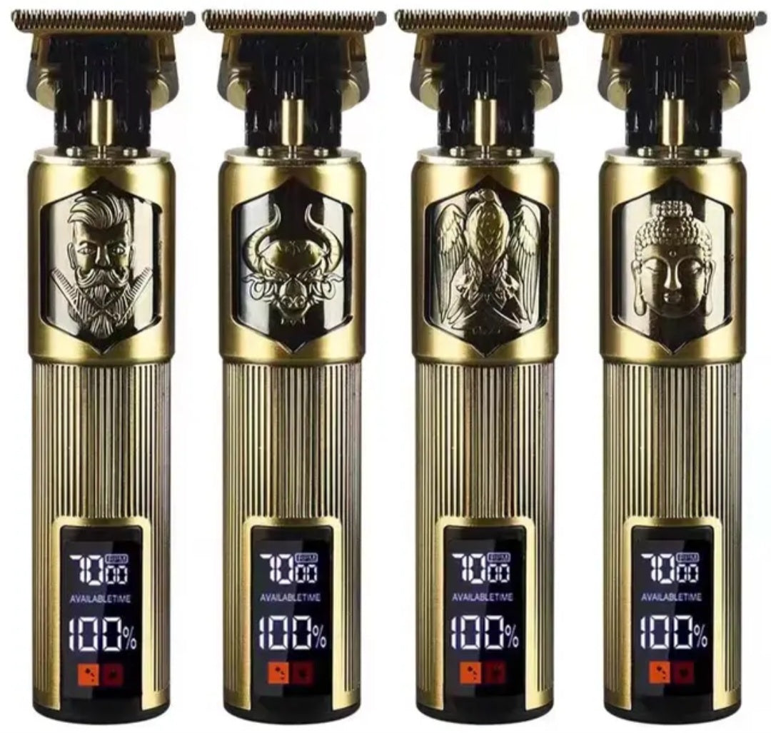 High Quality Lcd Power Display Electric Cordless Hair Beard Trimmer image 0