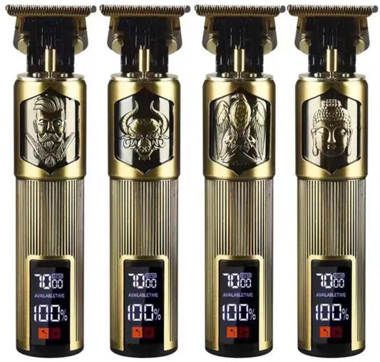 High Quality Lcd Power Display Electric Cordless Hair Beard Trimmer image 0