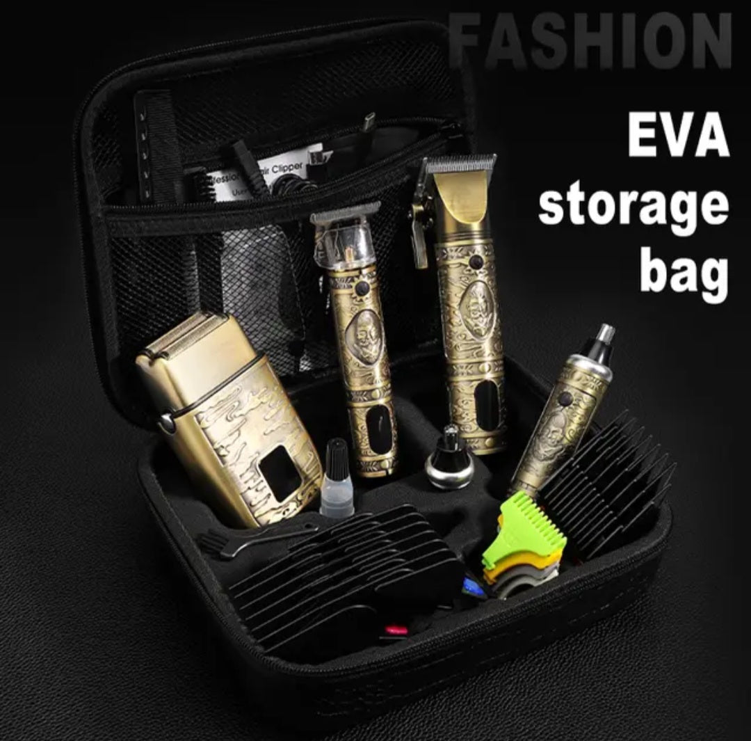 Professional Hair Clippers & Razors Electric Shaver Haircut Grooming Kit image 2